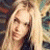 A split-frame contact sheet showing a pixelated portrait of a person with long blonde hair on the left and green text reading "Original Icons .com" on a dark green background on the right.