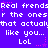 Purple background with white pixelated text repeating 'Real trends', 'the ones that actually like you...', and 'LOL' in a pattern, interspersed with pink star-like sparkles