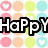 Pixelated graphic with pastel circles and hearts, text reading 'Happy Valentine's Day!' in bold black-outlined letters.