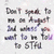 six text-based with red and black pixelated fonts on white, gray, and black backgrounds