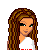 Pixel art contact sheet showing three animated frames of a Valentine's Day-themed character icon with text and heart symbols.