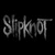 A 2x2 contact sheet of four distinct frames from an animated Slipknot-themed buddy icon, showing text, a logo, and band imagery across sampled animation frames.