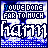 identical pixelated icons featuring 'YOUNEDONE' text above a stylized 'LQPM' logo, with blue and white color scheme