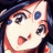 A pixelated anime-style character face with open mouth and wide eyes on the left, next to a black background with white text "Anime IM" above smaller cursive "com" on the right.