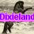 Two side-by-side pixelated images: a black horse rearing on a sandy background with purple text, and a gray horse rearing against blue sky with green text.