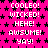 A static image with a bright pink background covered in black stars, displaying repeated white text phrases.