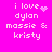 Pixelated text on bright pink background with animated heart and sparkle effects replacing static symbols in four quadrants.