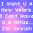 Pixelated text on a purple-pink gradient background with repeated phrases and partial words.