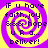 Four identical of a pixelated spiral background with text reading "if u have faith, joy & & hope u r a... beliver!" in dark purple on yellow and purple spiral