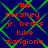 Blue background with green crisscross lines and red text reading 'hershey jr. bears luke mangione' in four identical sections.