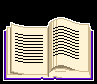 Animated sequence of an open book with pages turning, showing sequential page transitions from left to right.