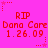 A static image with a bright pink background displaying repeated red text and star symbols arranged in a pattern