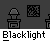 Pixel art animation showing a room with lamps and QR codes, where two figures interact while text bubbles display "IT'S OVER" and "HERE".