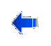 Blue arrow icons in various sizes and orientations on a gray background, with some showing motion effects.
