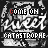Animated sequence of text-based icons featuring 'COME ON' and 'LIVE IT CATASTROPHE' with color variations