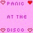 Pixelated pink background with repeated text and heart symbols in purple and red hues, arranged in a -like pattern