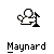 Pixel art icons display five figures with white circular heads, each labeled below: Maynard at a microphone, Adam playing guitar, Justin holding a pink object, Danny on drums, and TOOL text.