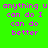 Green background with pink pixelated text repeating 'anything u anything u can do I can do better' in two , with a subtle blue gradient shift in the lower half