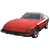 A 50x50 pixel buddy icon featuring a red car on the left and green text "Original Icons .com" on the right against a gray background.