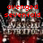 A static image with four red text labels over a metallic, spiked background with red accents.