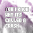 repeated text blocks with shifting color patterns on a purple and white background