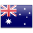 Pixelated flag with Union Jack in top-left corner, seven white stars on dark blue field, and red cross on white background.