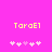 Yellow text 'ToroE1' on bright pink background with two of pixelated heart symbols, one showing a different sequence than the other