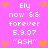 Pixelated pink background with white text and heart symbols arranged in a pattern