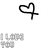 Animated sequence of heart-shaped icons with changing 'I LOVE YOU' text colors