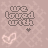 Animated contact sheet of 8 frames showing text-based icon with pink hearts and patterned background, displaying variations of "we loved with", "a love that", and "that was more than love" in pixelated font.