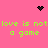 Pink background with green text repeating 'love is not a game', black pixelated heart and starburst symbols, and a central black dot cluster.