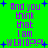 Green background with purple text reading 'And you think that I am WENDY?' and blue plus signs, displayed in a of four identical