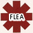 Red star-shaped icons with white text labels on a light background, arranged in two