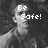 Black-and-white pixelated image of a person in a with text overlays reading 'Be Safe!', 'Please ...', and '... For me? <3'