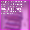 Pixelated text on a purple gradient background with a blurred figure below.