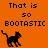 Pixelated orange background with black text and cat icons showing sequential animation frames.