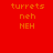Four display orange pixelated text on red and black backgrounds with no visible animation changes