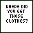 25 pixelated text-based icons with changing colors and small heart symbols, displaying phrases like "WHERE DID YOU GET THOSE CLOTHES?" and "THE Toilet STORE?"