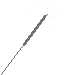 Three gray sparklers with white pixelated sparks against a light gray background, arranged diagonally with varying spark intensity.