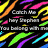 Animated icon with four distinct showing text and imagery including 'Catch Me', 'Field Hockey', a couple kissing, and 'LIVE LOVE LACROSSE' over colorful backgrounds