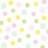 A static pattern of overlapping translucent squares in pastel yellow, green, pink, and blue hues on a white background.