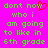 A static image with bright pink background displays green pixelated text reading 'dont now who i am going to like in 6th grade' and a red heart symbol.
