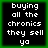 Four identical pixelated text arranged in a , each displaying white text on black background with green border