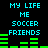 Pixelated cyan text and green bar graphs on black background, two identical side-by-side layouts with repeated phrases.