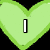 Four heart-shaped icons arranged in a on black background, each with distinct color and text