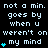 Pixelated text repeats across a black background with cyan stars and hearts, forming a rhythmic pattern.