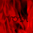 Red and black pixelated image with repeated text 'VOIA' in three positions against a red background with black smudges.