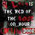 Animated contact sheet of a 5x5 grid showing sequential frames from an animated icon with red text and heart symbols on a dark background.