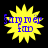 Yellow starburst shape with blue text reading 'Summer' above 'fam' on black background.