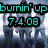 Four display text labels over a group of people in dark clothing against a light background with cyan and black pixelated text